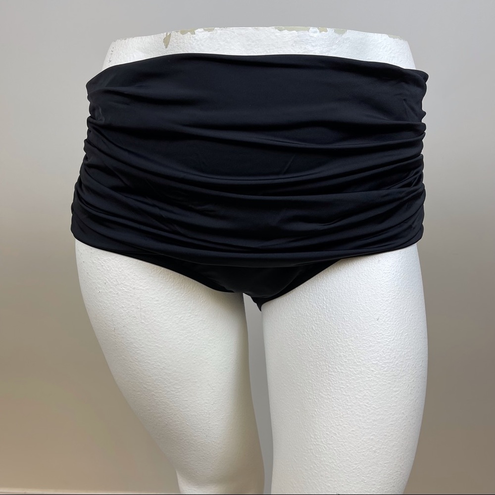 NEW EVRI Plus Size High Waisted Bathing Suit Bottoms